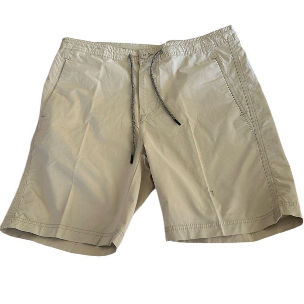 Unionbay Pull-On Shorts, tie Front, 
Khaki, Size 34, NWT